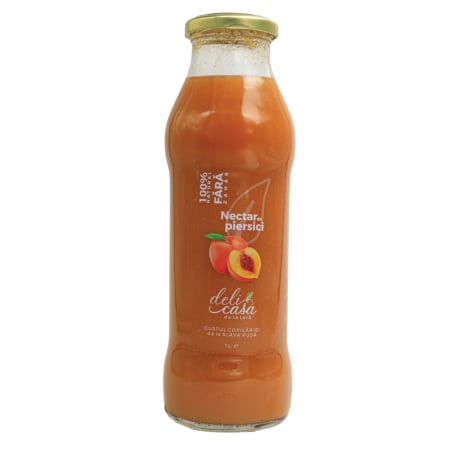 Băuturi Naturale - nectar-de-piersici-premium-fara-zahar-750ml-delicasa