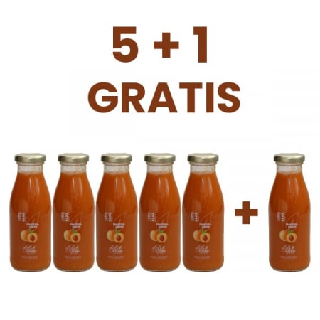 Băuturi Naturale - Pachet nectar natural 250ml 5+1 gratis caise piersici mix Delicasa